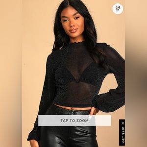 Lulu’s Mesh Top